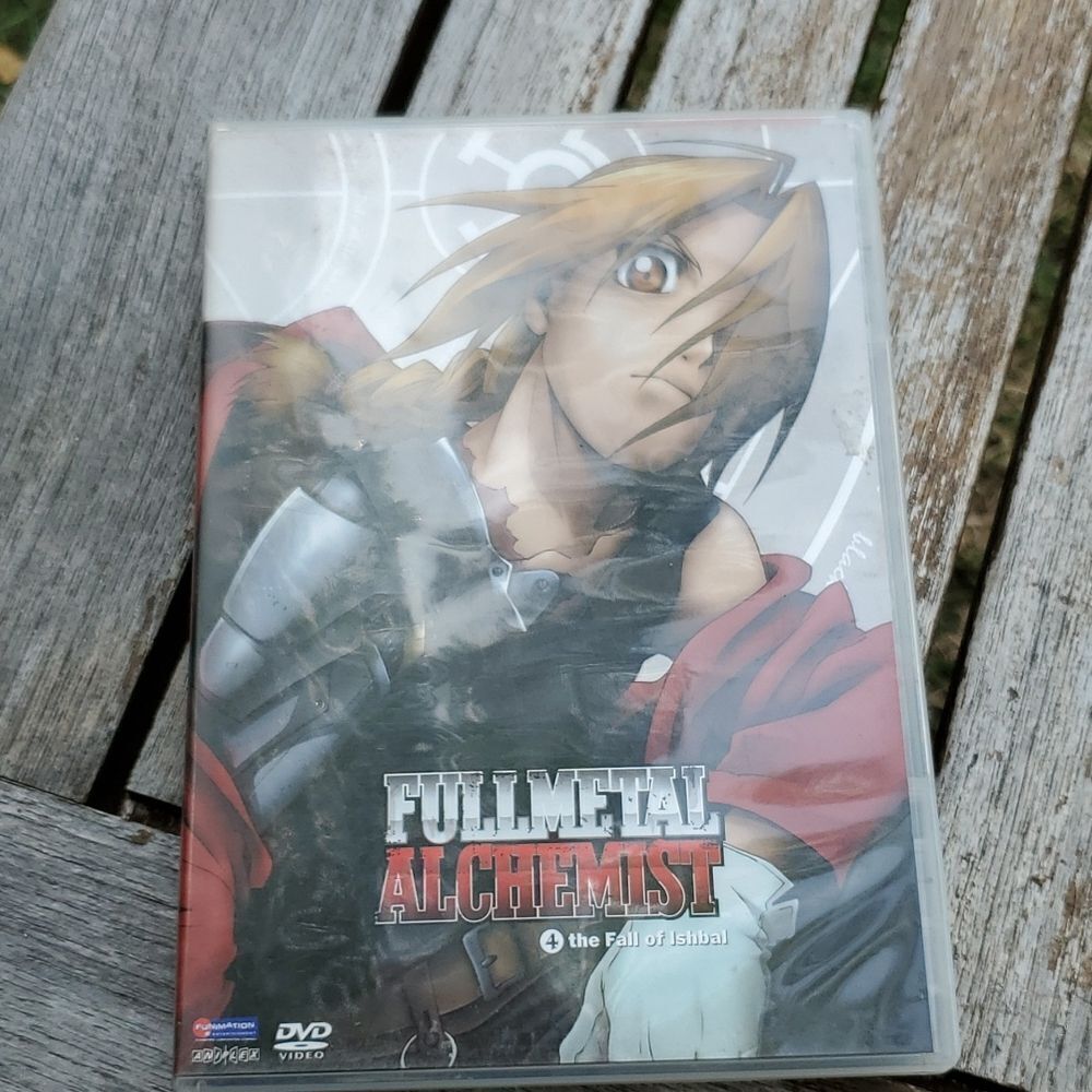Fullmetal Alchemist Manga 2004 Vol. 4 the Fall of Ishbal DVD and Booklet